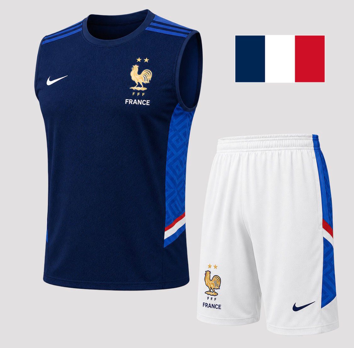 France Home Sleeveless 26/27
