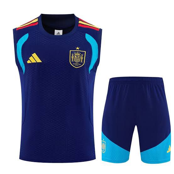 Kids Kit Spain Sleeveless 26/27 Dark Blue