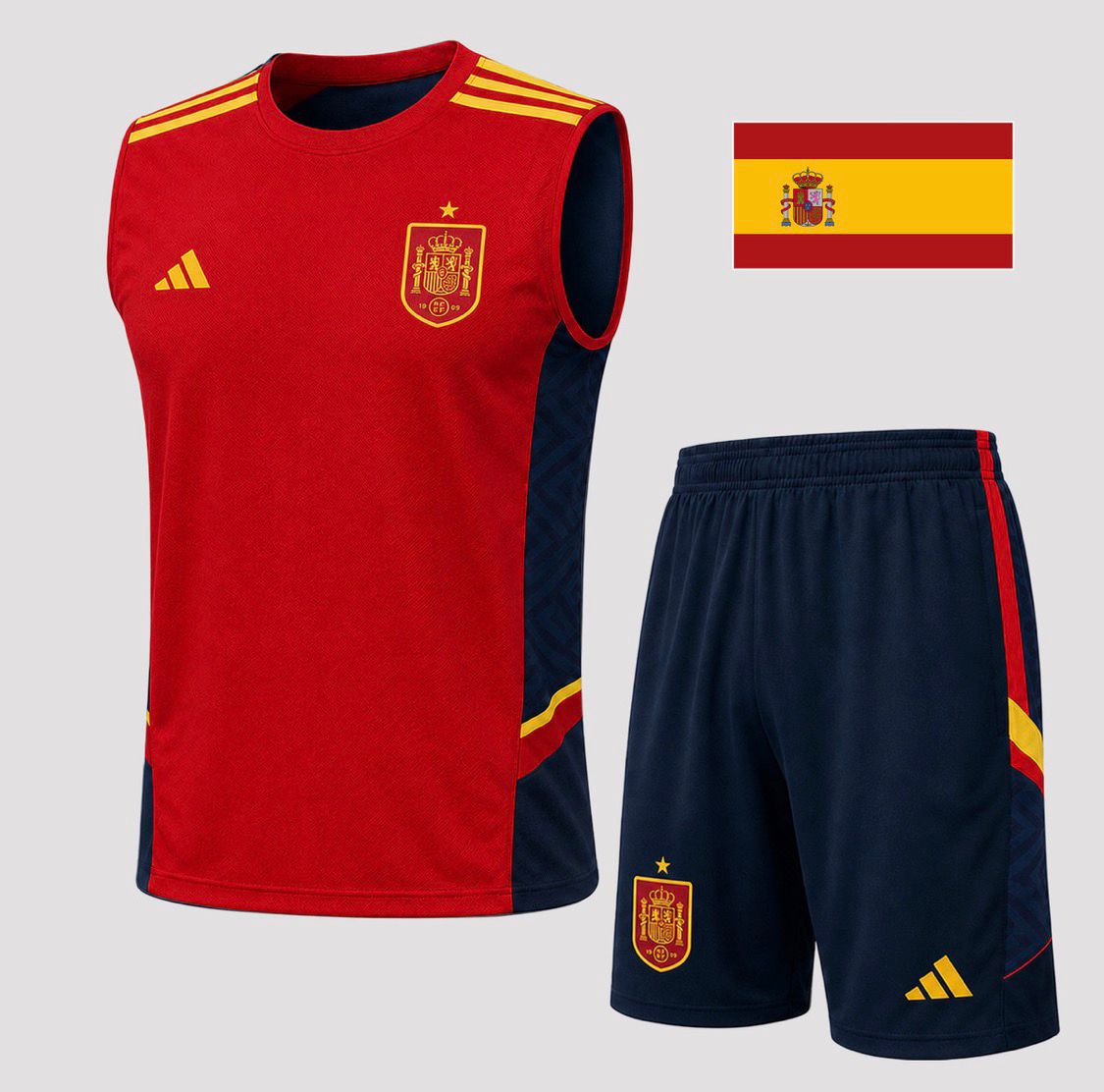 Kids Kit Spain Home Sleeveless 26/27