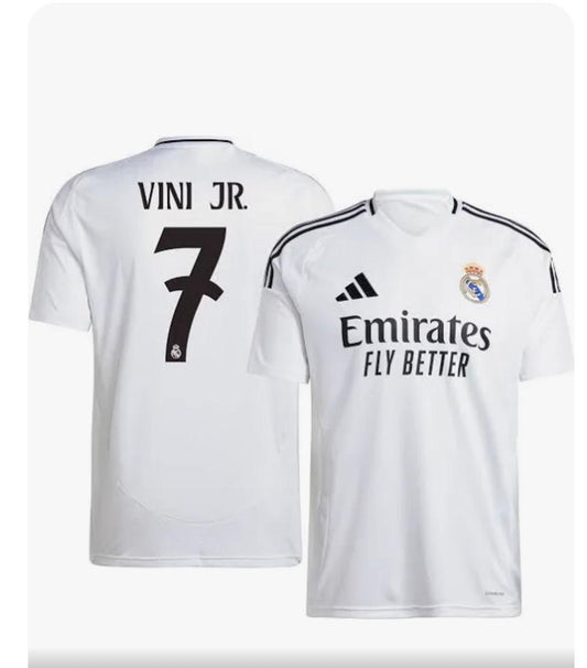 Vinicius Jr Real Madrid Home Jersey 24/25