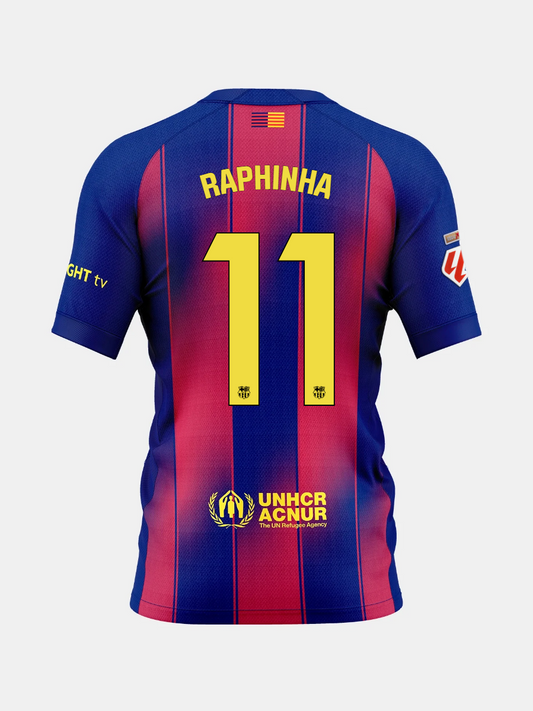 Barcelona Home Raphinha #11 Jersey 25/26