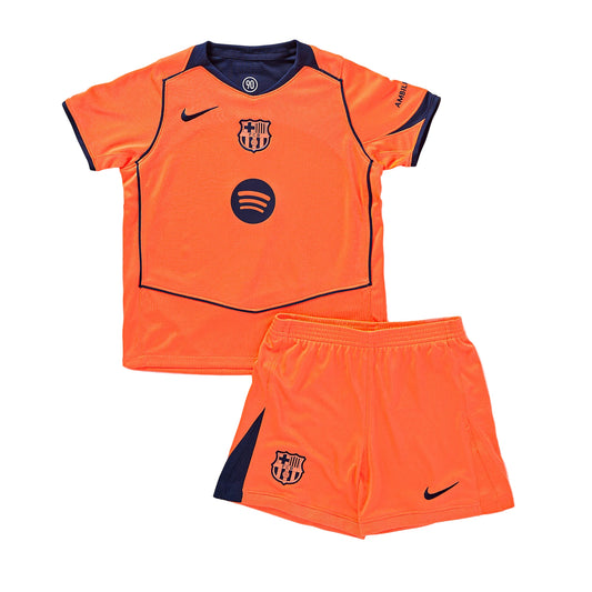 Kids Kit Lamine Yamal Barcelona Third Jersey 25/26
