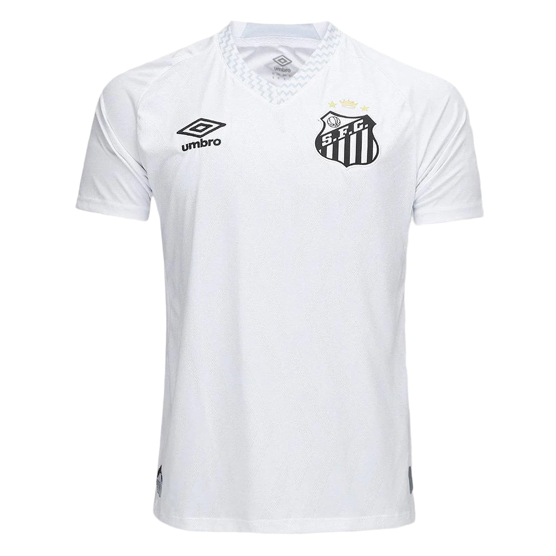 White sports jersey with Umbro logo and club emblem on a white background