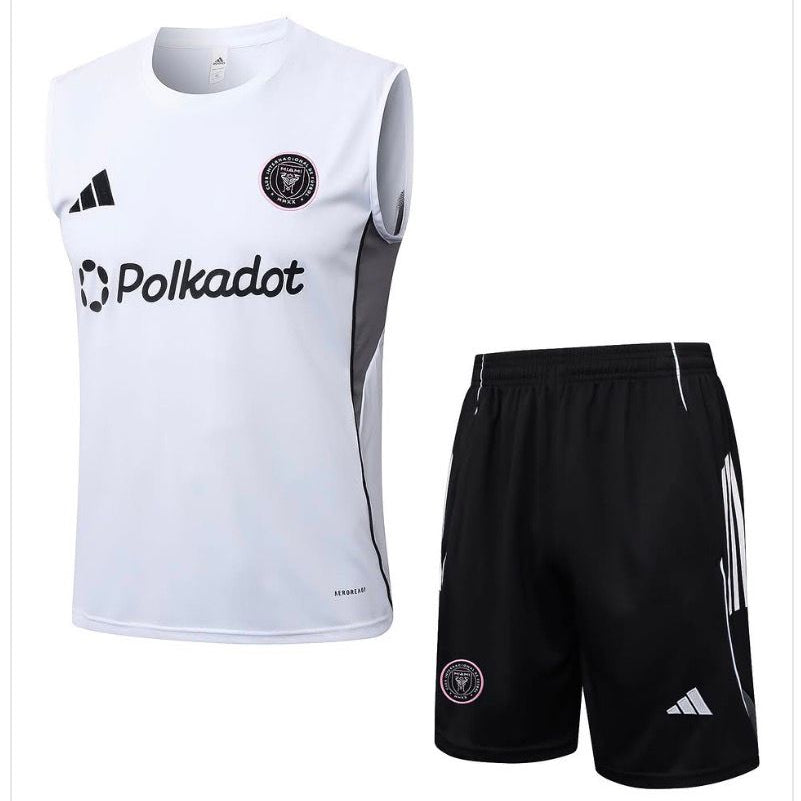 Adult Kit Inter Miami Sleeveless 26/27 Black White